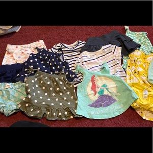 Girl’s 12-18 month summer lot